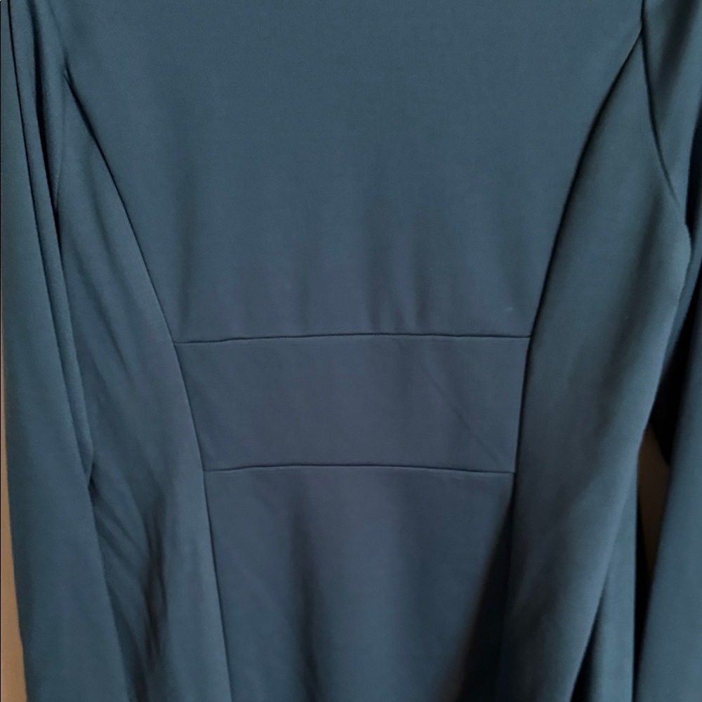 Elegant Teal Women's Sweater - Picture 3 of 7